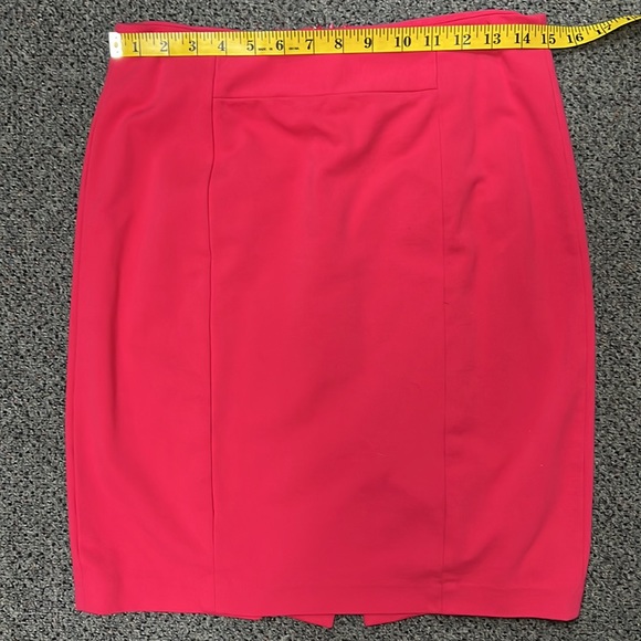 GRACE ELEMENTS | Raspberry stretch ponte pencil skirt - Picture 7 of 8